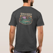 Krokodil en Lotus - Raypirri T-shirt (Achterkant)