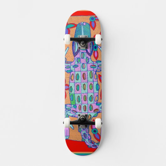 Krokodil Extreme Sport Skateboard (Voorkant)