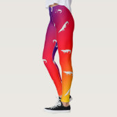 Krokodil Gedrukte Leggings (Links)