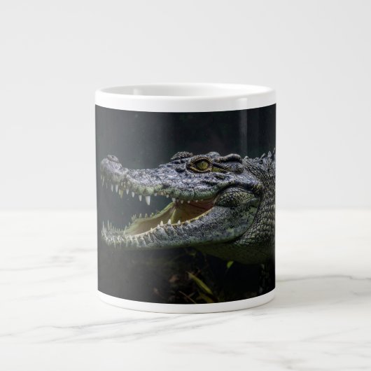 krokodil grote koffiekop (Voorkant)