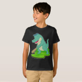 Krokodil honkbalknuppel t-shirt (Voorkant volledig)