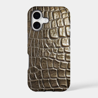 Krokodil huid ontwerp telefoon geval