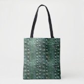 Krokodil huidpatroon tote bag (Voorkant)