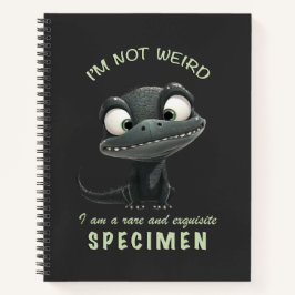 Krokodil Ik ben niet raar Ik ben een zeldzaam en v Notitieboek