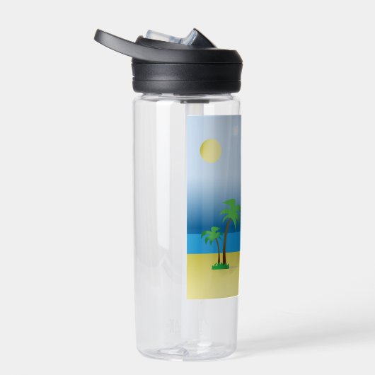 Krokodil in de fles met oceaanwater (Rechts)