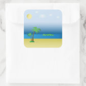 Krokodil in de sticker (Tas)