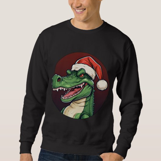 Krokodil Kerstmis Trui (Voorkant)