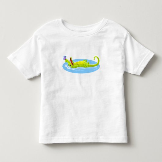 Krokodil Kinder Shirts (Voorkant)