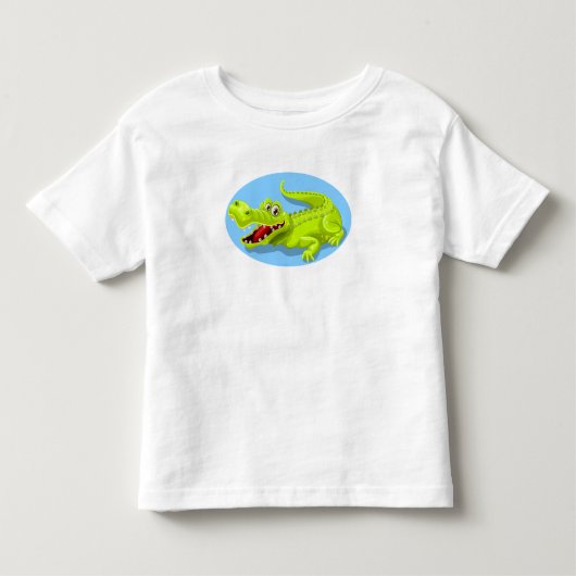Krokodil Kinder Shirts (Voorkant)