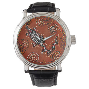 KROKODIL KUNST        HORLOGE
