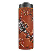 KROKODIL KUNST THERMOSBEKER (Voorkant)