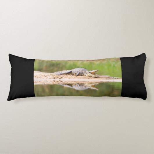 Krokodil Lichaamskussen (Voorkant)