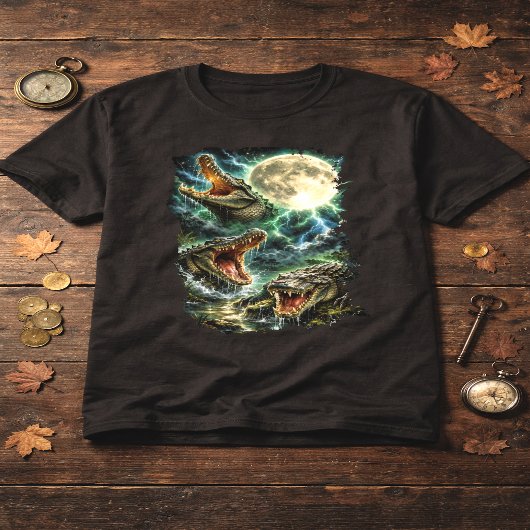 Krokodil Maan T-Shirt
