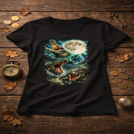 Krokodil Maan T-Shirt