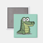Krokodil Magneet (Voorkant / Achterkant)