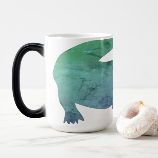Krokodil Mug Magische Mok (Met donut)
