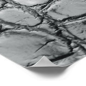 Krokodil Noir: zwart leer mystiek Poster (Hoek)