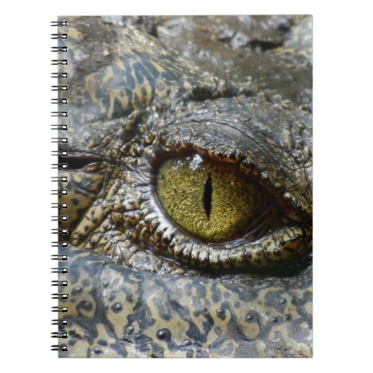 krokodil notitieboek (Voorkant)