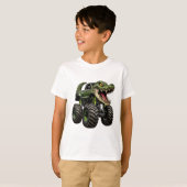 Krokodil Off-Road Monstertruck T-shirt (Voorkant volledig)