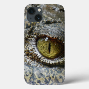 krokodil oog gezicht dier maatwerk personaliseren  Case-Mate iPhone case
