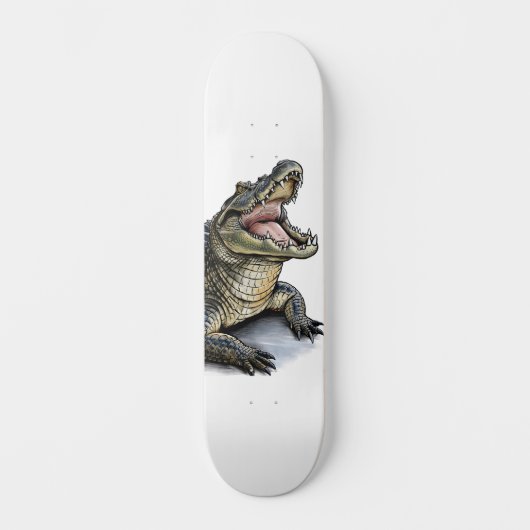 Krokodil Persoonlijk Skateboard (Voorkant)