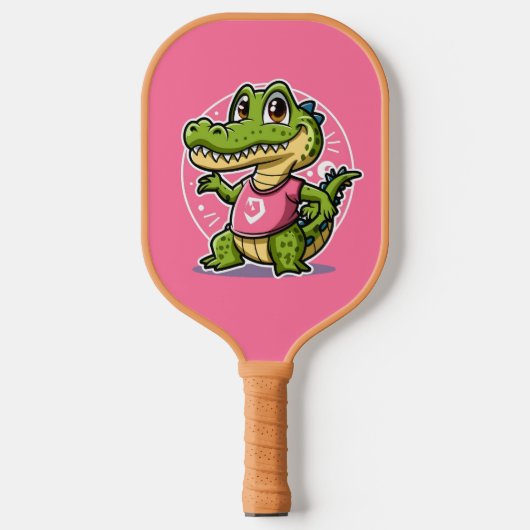 krokodil pickleball paddle (Voorkant)