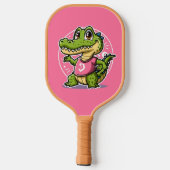 krokodil pickleball paddle (Achterkant)