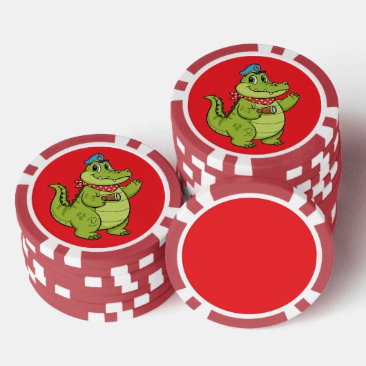 krokodil poker chips (Opstapeling)