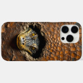 Krokodil prikt zijn huid Case-Mate iPhone case (Achterkant (horizontaal))