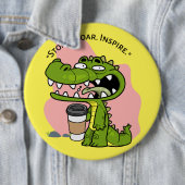 krokodil ronde button 6,0 cm (In situ)