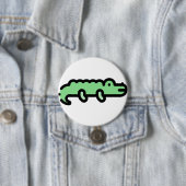 Krokodil Ronde Button 7,6 Cm (In situ)