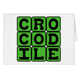 krokodil, semiaquatisch reptiel