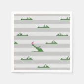 Krokodil Servet (Voorkant)