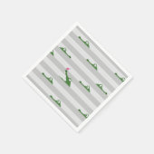 Krokodil Servet (Hoek)