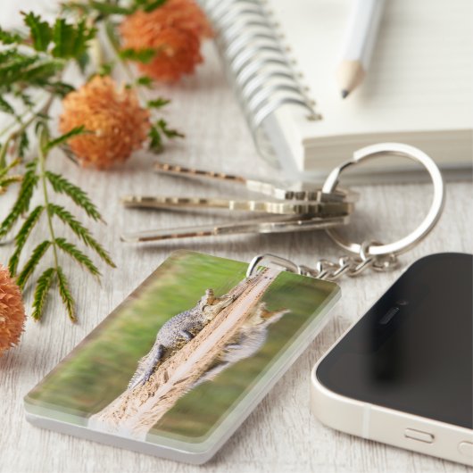 Krokodil Sleutelhanger (Voorkant Rechts)