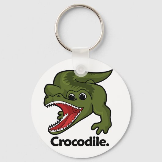Krokodil. Sleutelhanger (Voorkant)