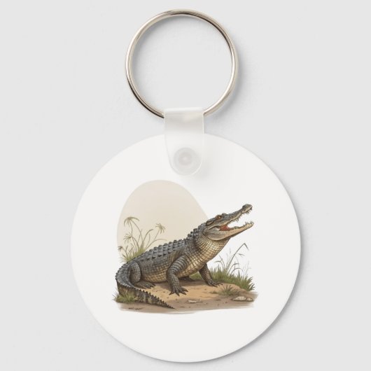Krokodil Sleutelhanger (Voorkant)