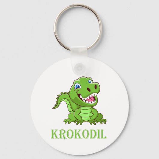 Krokodil Sleutelhanger (Voorkant)