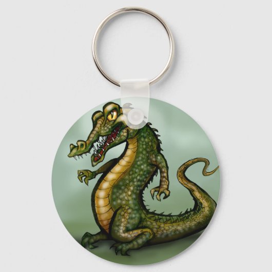 Krokodil Sleutelhanger (Voorkant)