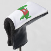Krokodil Spelen Golf Golfheadcover (3/4 voorkant)