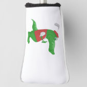 Krokodil Spelen Golf Golfheadcover (Draai 90)