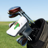 Krokodil Spelen Golf Golfheadcover (Insitu)