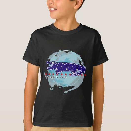 Krokodil Steen T-shirt (Voorkant)