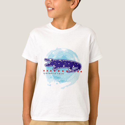 Krokodil Steen T-shirt (Voorkant)