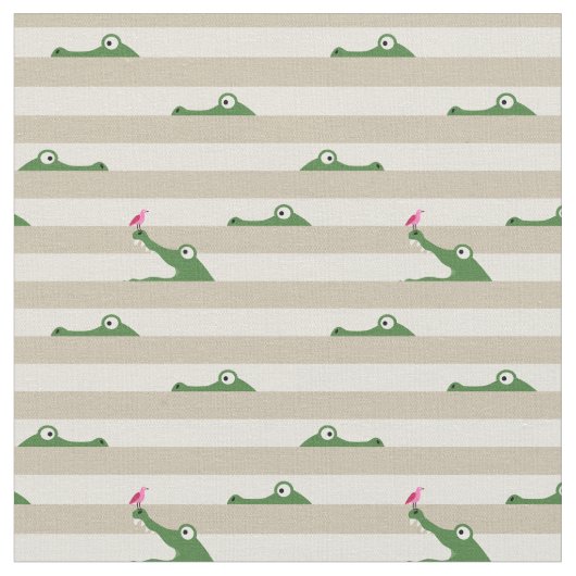 Krokodil Stof (Close Up)