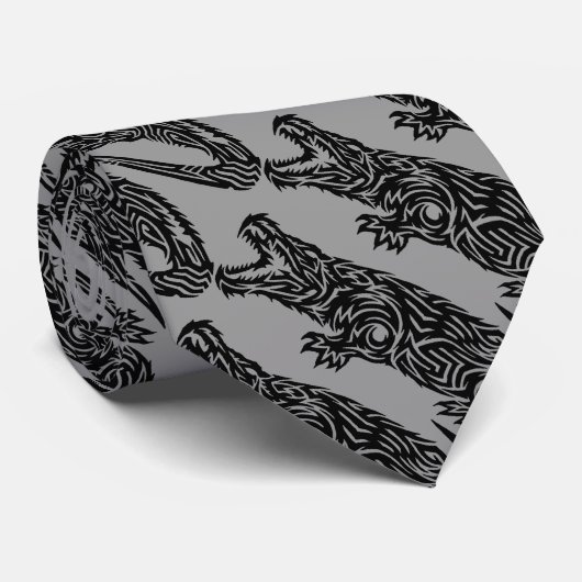 Krokodil Stropdassen (Opgerold)