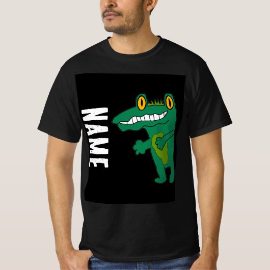 KROKODIL T-SHIRT (Voorkant)