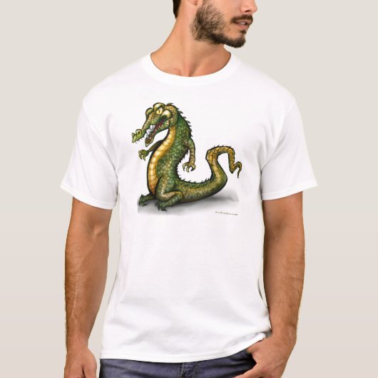 Krokodil T-shirt (Voorkant)