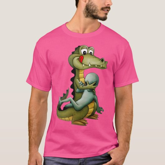 Krokodil T-shirt (Voorkant)