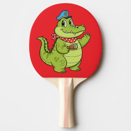 krokodil tafeltennisbatje (Voorkant)
